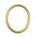 Gold Tone Hinged Bracelet