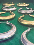 Silver Hoop Earrings