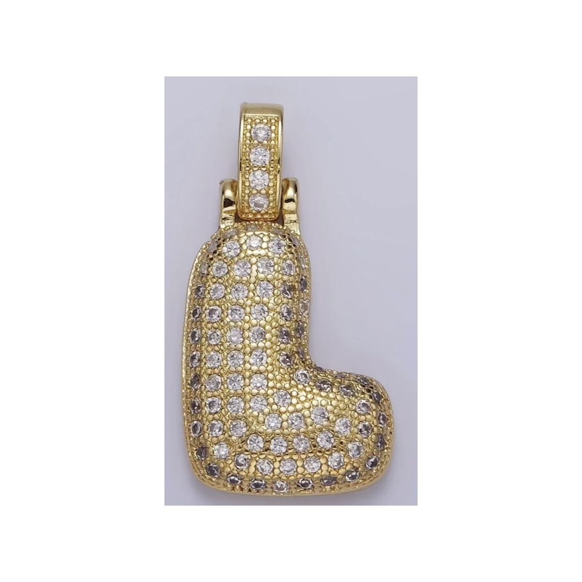 Pavé Initial Pendant Necklace