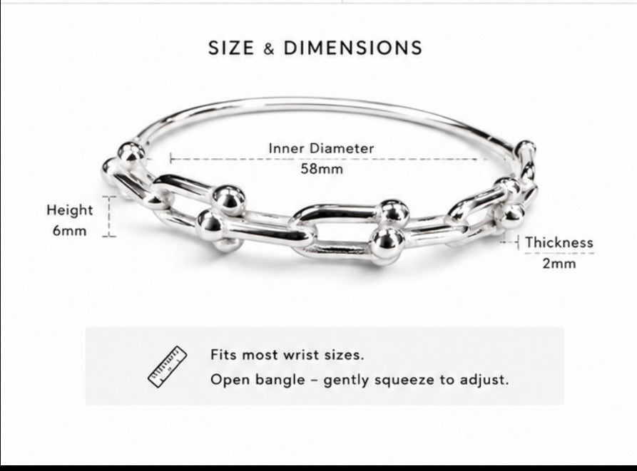1102-silver bracelet