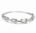 Silver Link Ball Chain Bracelet