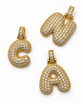 Pavé Initial Pendant Necklace